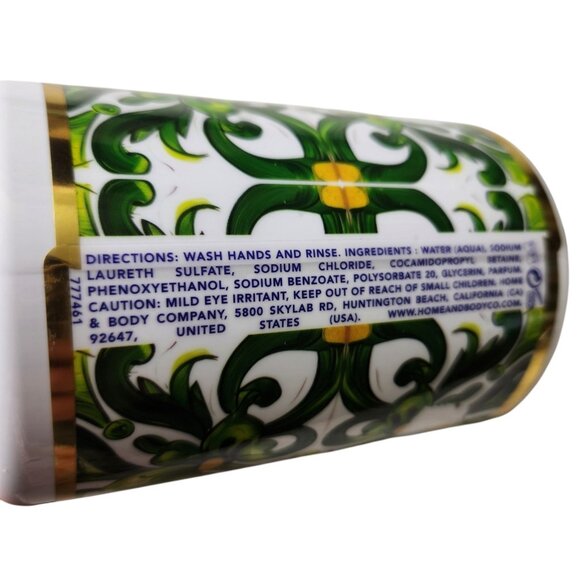 H+B Dolce Brezza Olive Thyme Hand Soap 21.5 Fl Oz - Picture 3 of 4